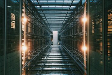 Image of computer servers